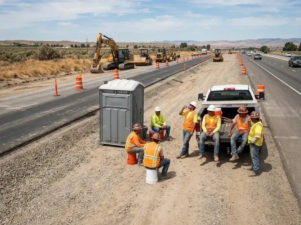 highway-road-construction-crew-007 — frequently asked questions, Porta Potty and Restroom Rentals in Upper Montclair, NJ
